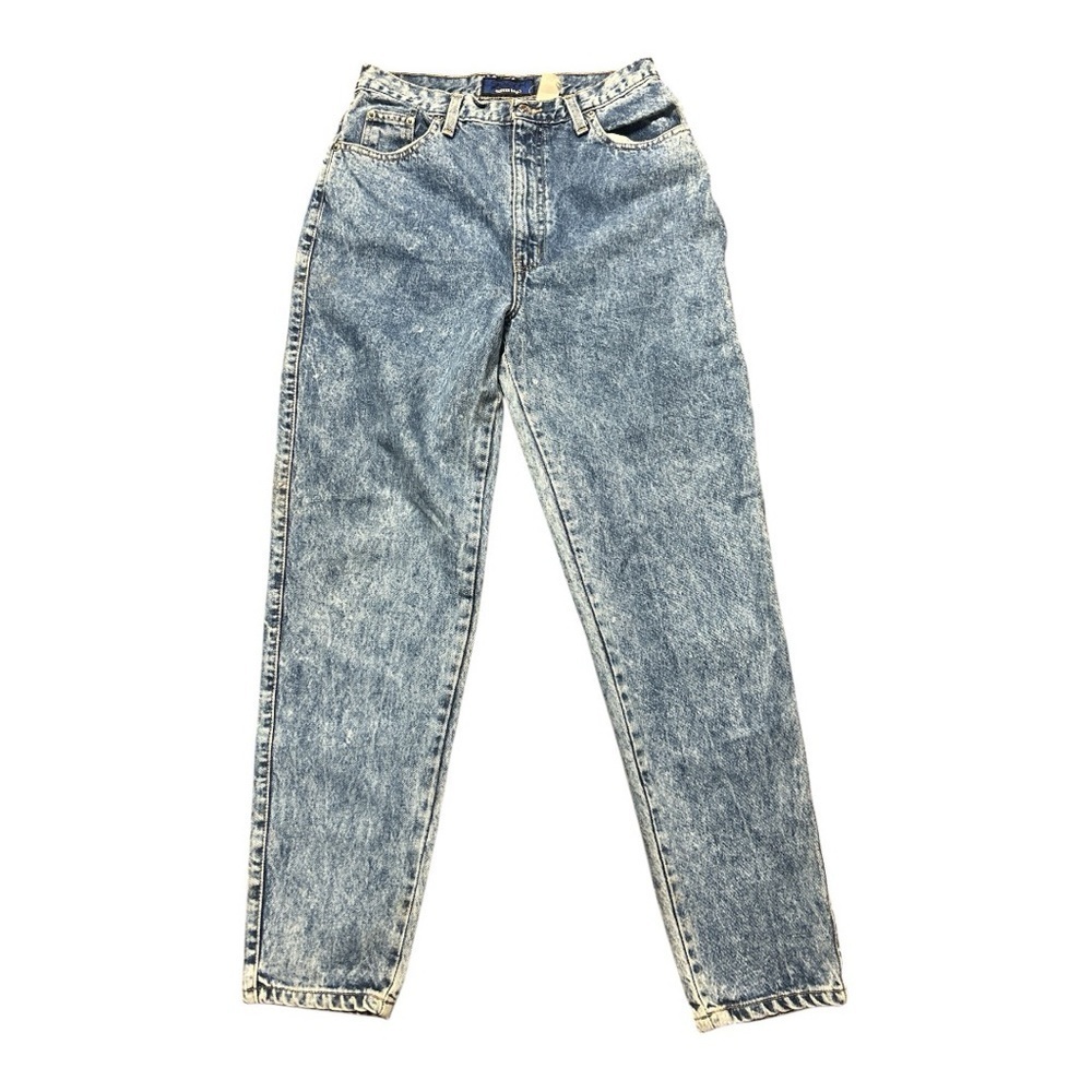 VINTAGE ACID WASH SASSON HIGH WAIST  JEANS